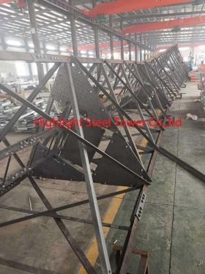 China 60 Degree Three Legged Angular Self Supporting Tower for sale