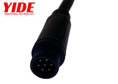 China OEM / ODM Electric Bike Cable Connectors 7 PIN Ebike Waterproof Connectors for sale