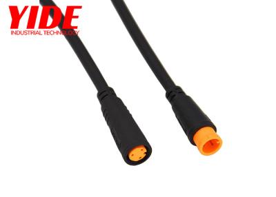 China 3PIN Male E Bike Charge Connector Interlocking Cold Resistant for sale