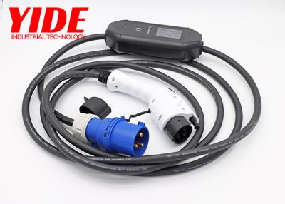 China 3.5kw Electric Car Connector 16A 32A Ev Charger Type Single Phase for sale