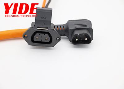 China OEM / ODM Waterproof Motorcycle Electrical Connectors 2+4 Pin Male Female for sale