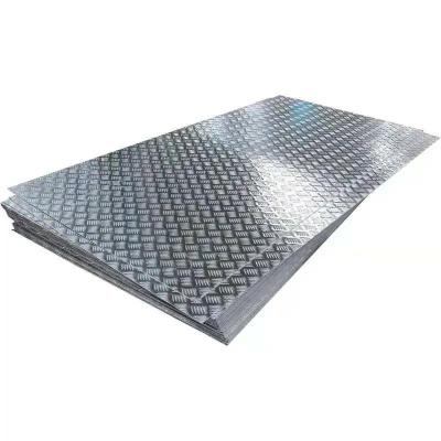 China Anti Slip Checkered Aluminium Plate 5754 Aluminum Sheet For Machinery Parts for sale