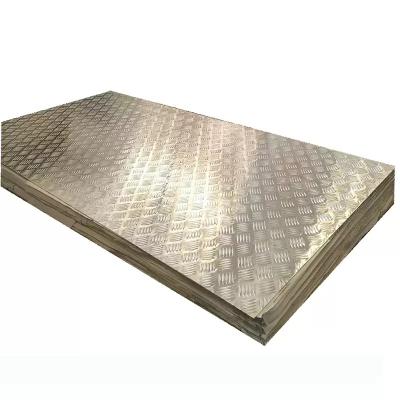 China Polished Aluminum Diamond Plate Sheet Metal / Aluminum Checkered Plate Price for sale