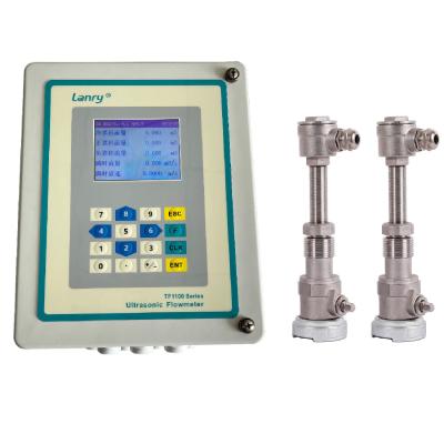 China TF1100-EI Insertion Transit Time Ultrasonic Flow Meter For DN65-6000 Pipes à venda