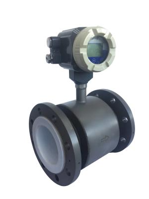 China High Accuracy Electromagnetic Water Flow Meter Bi - Directional Measurement for sale