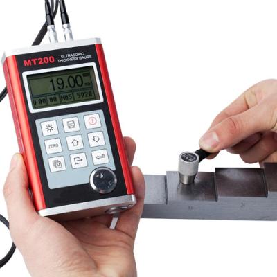 China LCD Display 0.01mm RS232 Ultrasonic Thickness Gauge for sale