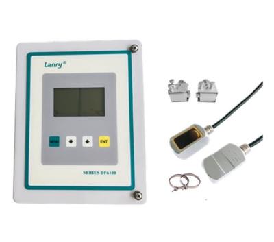 China Low Flow Relay Outputs Transit Time Clamp On Ultrasonic Flow Meter For Ground Water for sale