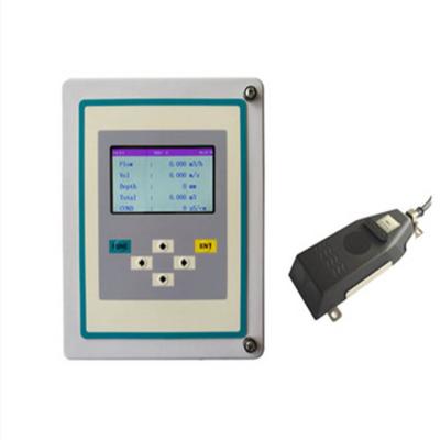 China GPRS output Battery Operated Bidirectional Velocity Open Channel Doppler Flow Meter for river for sale