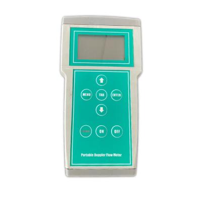 China Water Solution Sewage Flow Meter Clamo On Doppler Ultrasonic Flow Meter With 4-20mA for sale