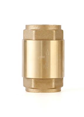China Practical Nontoxic One Way Brass Valve , Multipurpose Brass Ball Check Valve for sale