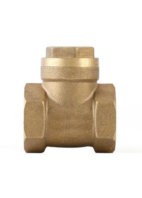 China Stable Nontoxic 3 Check Valve Brass , Rustproof Brass Flapper Check Valve for sale
