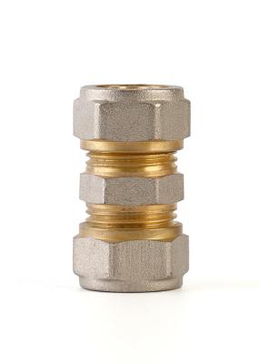 China Nontoxic Harmless Brass Gas Line , Brass Compression Fittings For Copper Pipe for sale