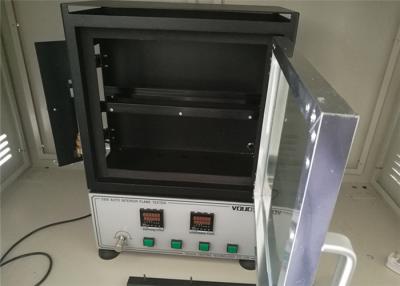 Chine équipement d'essai horizontal d'inflammabilité de 220V 50HZ pour les pièces intérieures automatiques à vendre