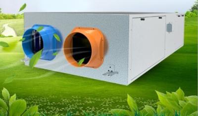 China Recuperador elegante de la ventilación del control 206CFM ERV HRV del termóstato de Wifi en venta