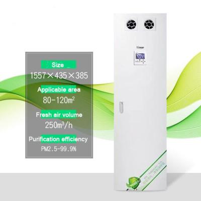 China Recuperator Heat Energy Recovery 250m3/h Ductless ERV For House for sale