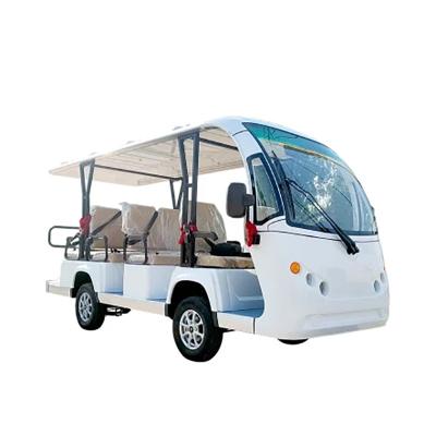China 8 Seats Electric Sightseeing Bus Mini Bus Sightseeing Car With Electric Power for sale