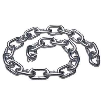 China 48kN Test Load Stainless Steel Link Welded Chain for Tough and Demanding Environments for sale