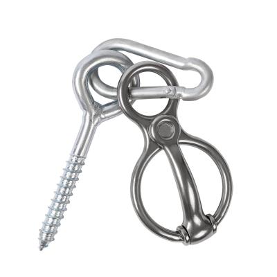 China Stainless Steel Horse Tack Blocker Tie Rings Essential for Harness Safety and Control for sale