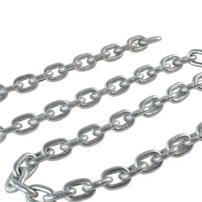China 6-22mm High Strength Alloy Steel Chain Made in with Test Load of 48kN 20Mn2 for sale
