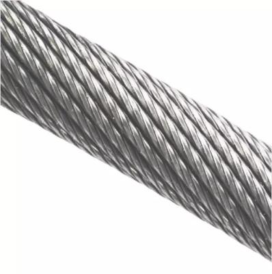 China Bending Processing Service 6X24 7FC/6X12 7FC Steel Wire Rope for Fishing Binding for sale