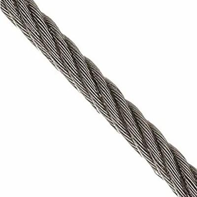 China Stainless Steel 6X15 7FC Wire Rope for Bundling High Tensile Fiber Core Tolerance ±1% for sale