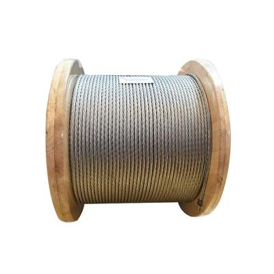 China Type 316 Stainless Steel Wire Rope for Cableway 8x25Fi FC 8x25Fi IWRC OEM Accepted for sale