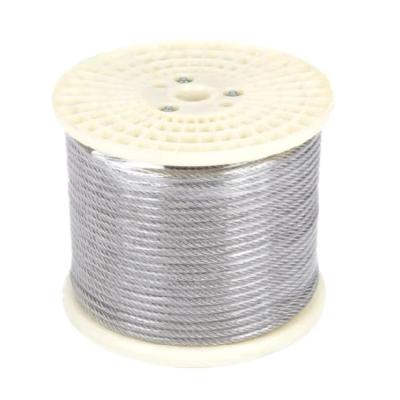 China 18X7 Iws High Tension Stainless Steel Wire Rope For Construction for sale