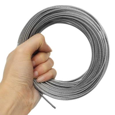 中国 6*24+7FC Galvanized Steel Wire Rope for Fishing 販売のため