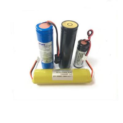 China Portable Medical Headlight Battery Lithium Ion Battery 3.7V 7.4V Lithium Battery With Customized Size for sale