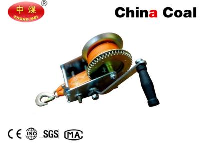 China Mobile Industrial Lifting Equipment 800lbs Boat Trailer Hand Winch / Boat Winches for sale