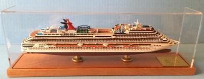 China Cruise Historical Model Ships , Carnival Magic Cruise Ship Toy Model Boats for sale