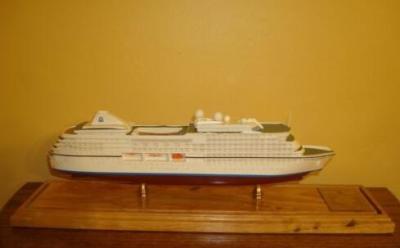 China Regent Seven Seas Navigator Cruise Ship  Models For History Museum Exhibition for sale