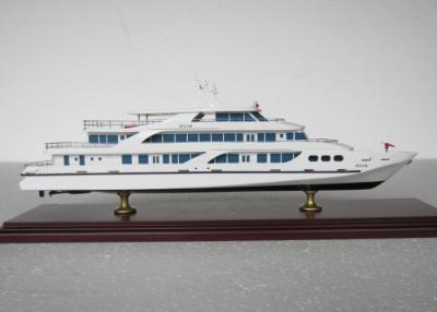 China Customized Wuhan Yacht  3D Model , Cruise Ship Business Model With ABS Hand Carving for sale