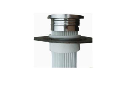 China Flange Shot Blasting Filter End Caps Prevent Corrosion Molded Top And Bottom for sale