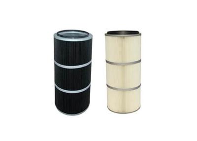 China 5um,0.5um,2um,0.2um Cylindrical Type Pleated Dust Filter Cartridge Reusabl for sale