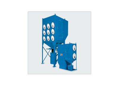 China High Filtration Downflow Cartridge Dust Collector ,  Horizontal Industrial Dust Collector Welding Fume for sale