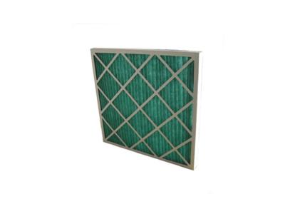 China La HVAC plana del hogar de la fibra de vidrio filtra para el molino de la humedad alta - marco de aluminio acabado en venta