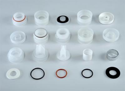 China OEM Plastic Flange Filter End Caps  Plastic Sheets Inside 0.4~1.2mm Thick for sale