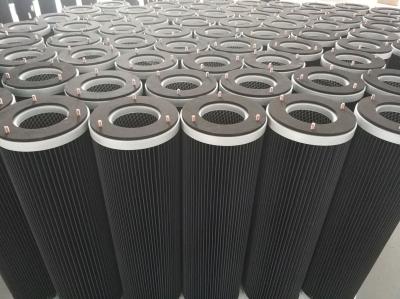 中国 円柱帯電防止1510cfm塵抽出器のカートリッジ フィルター 販売のため
