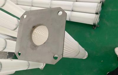 China 5um líquido interno e exterior plástico plissou elementos de filtro para a indústria da bateria de lítio à venda