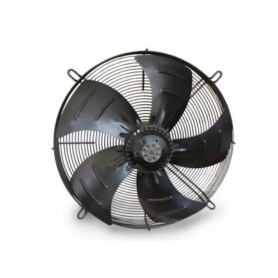 China Enclosure Axial Flow Fan Airflow AC 220V Cooler Industrial Carbon Steel YWF4E 500 Black for sale