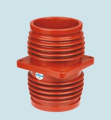 China Wall Feed Through Epoxy Resin Cast Bushing Insulating Cylinder TG1-12Q/152X152 for sale