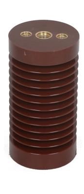China Brown Epoxy Resin Medium Voltage Insulators , Support Insulator Water Resistance for sale
