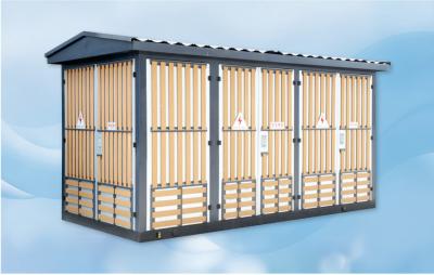 China Outdoor Prefabricated Substation European Style Electrical Substation Box for sale