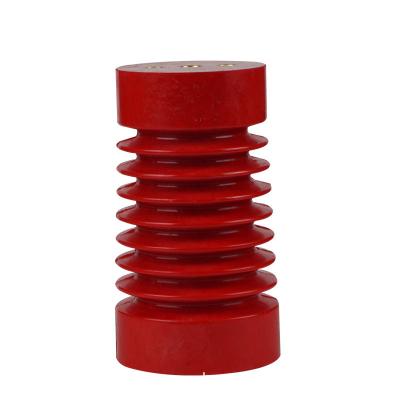 China 10-35KV Cabinet Indoor High Voltage Epoxy Resin Insulator Red Color for sale