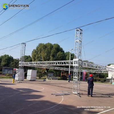 China Top quality aluminum alloy spigot stage lighting truss/light gauge steel roof trusses for sale