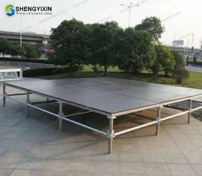China 4x4ft Acrylic /Nonslip Waterproof Riser Stage Platform Hot selling stage producer event stage portable stage malaysia for sale