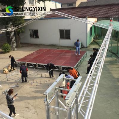 China China Manufacturer 1.22x2.44m Sale aluminum frame stage with plywood platform ,outdoor concert stage sale for sale