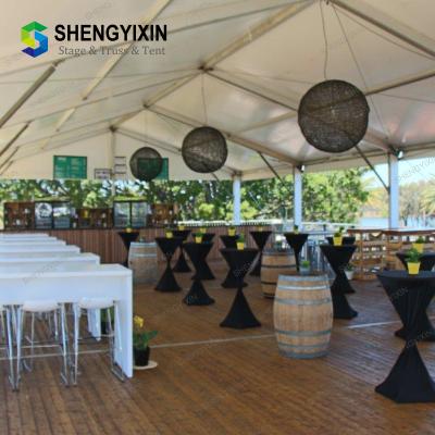 China A frame aluminium profile tent , 150 people party wedding tent decoration for event for sale