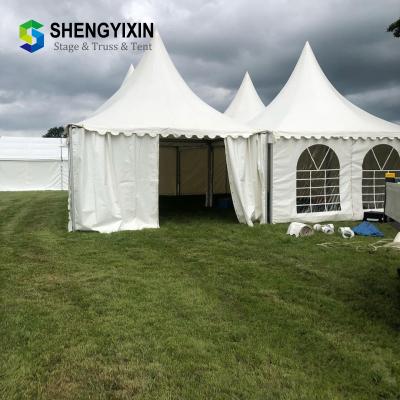 China high peak 6 x 6m pagoda outdoor party tent large portable gazebo tents for event tent Waterproof Permanent Tent for sale